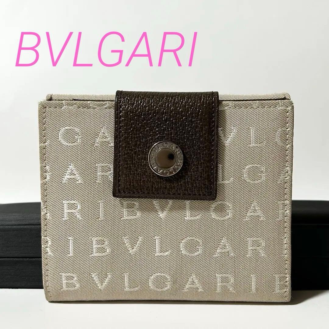 BVLGARI ブルガリ ロゴマイア 二つ折り 財布 レディース メンズ