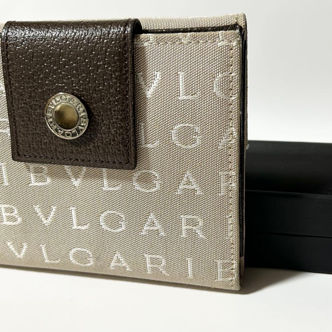 BVLGARI ブルガリ ロゴマイア 二つ折り 財布 レディース メンズ