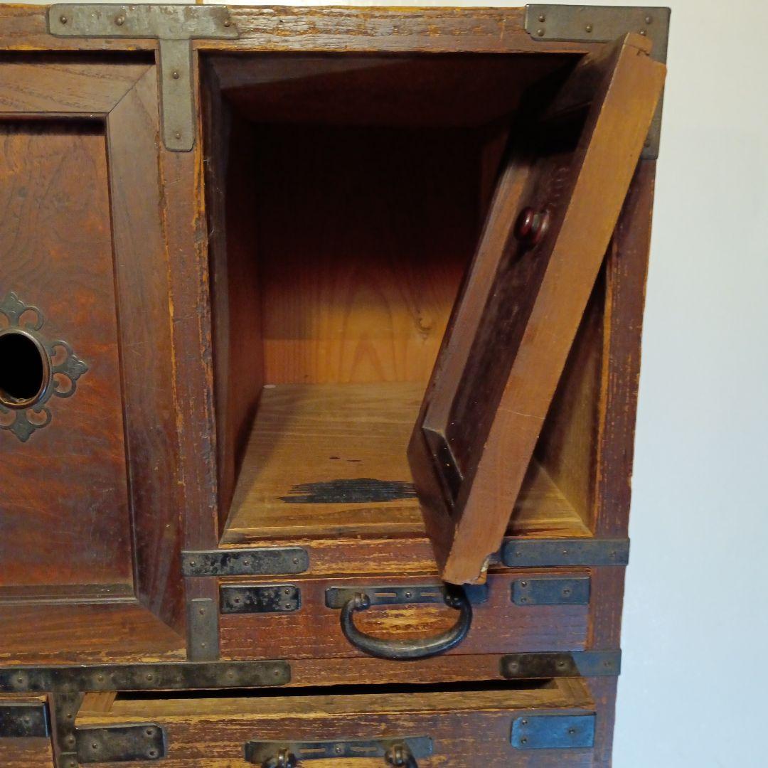 和箪笥　大正　水屋　骨董品　アンティーク