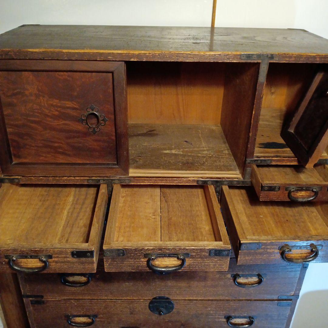 和箪笥　大正　水屋　骨董品　アンティーク