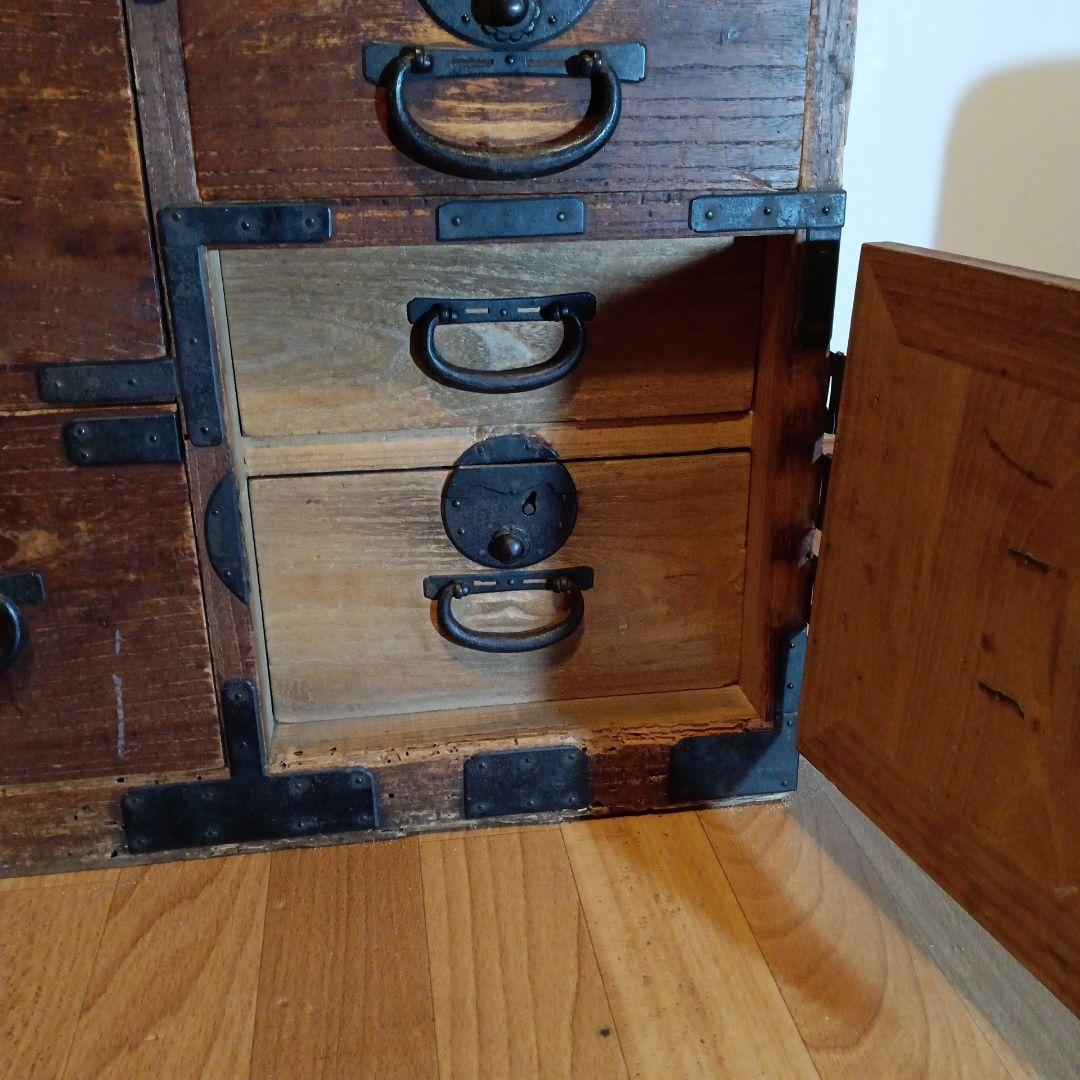 和箪笥　大正　水屋　骨董品　アンティーク