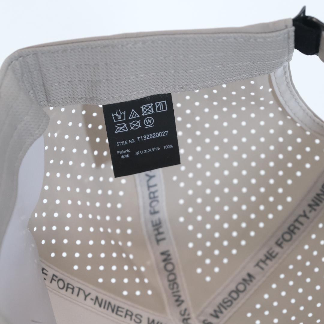 メンズウェア TFW49 GOLF PUNCHING MESH 6PANEL CAP GREY