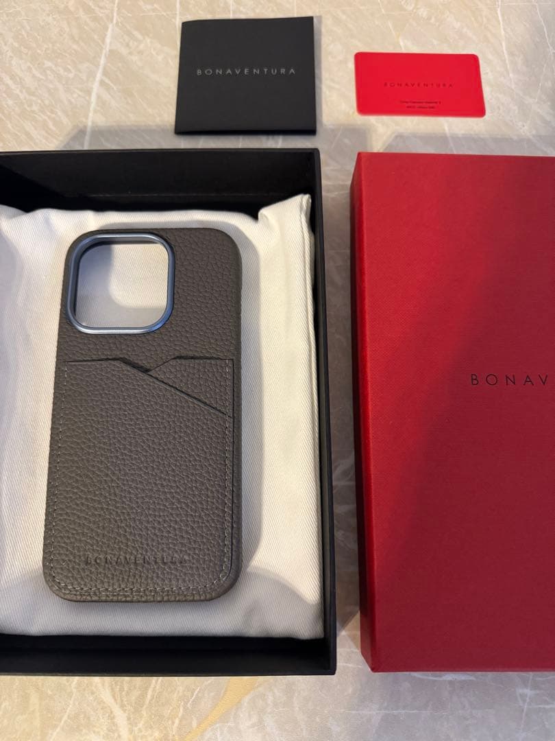 【新品未使用】BONAVENTURA iPhoneケース 15Pro