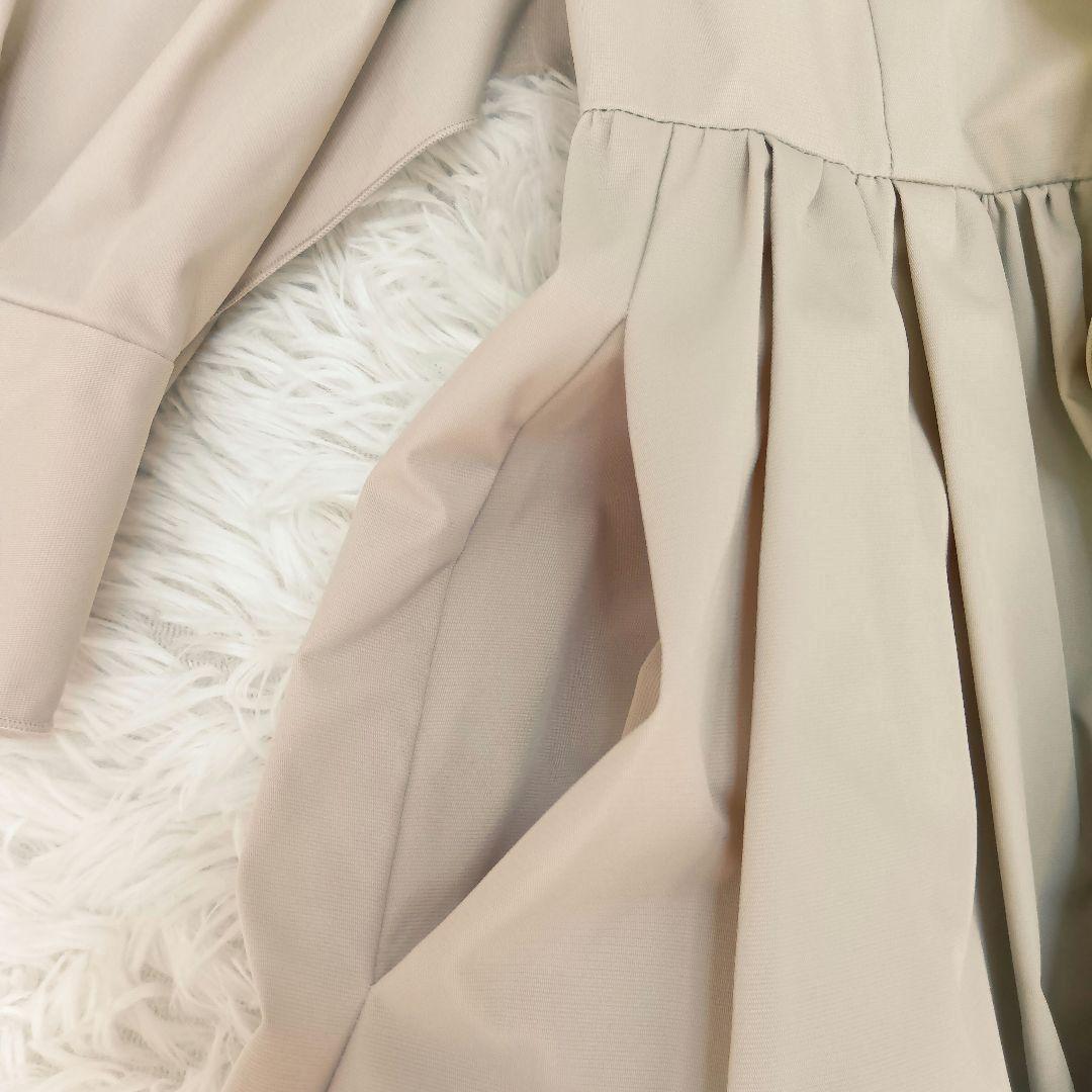 フォクシーニューヨーク スプリングコート ベージュ ベルト フレア