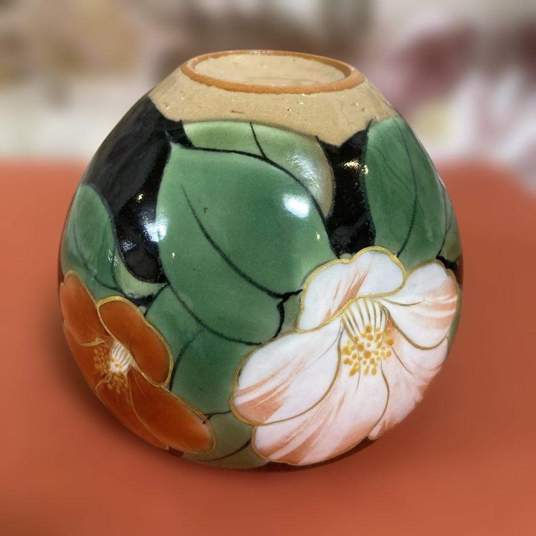 陶葊　京焼　黒地玉湯呑み　年末セール