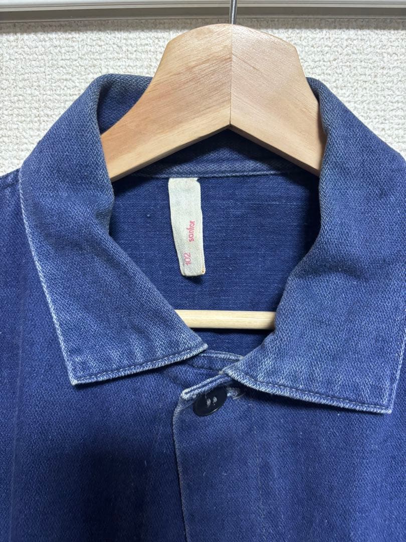 年代不明　ユーロワークジャケット　デニム生地