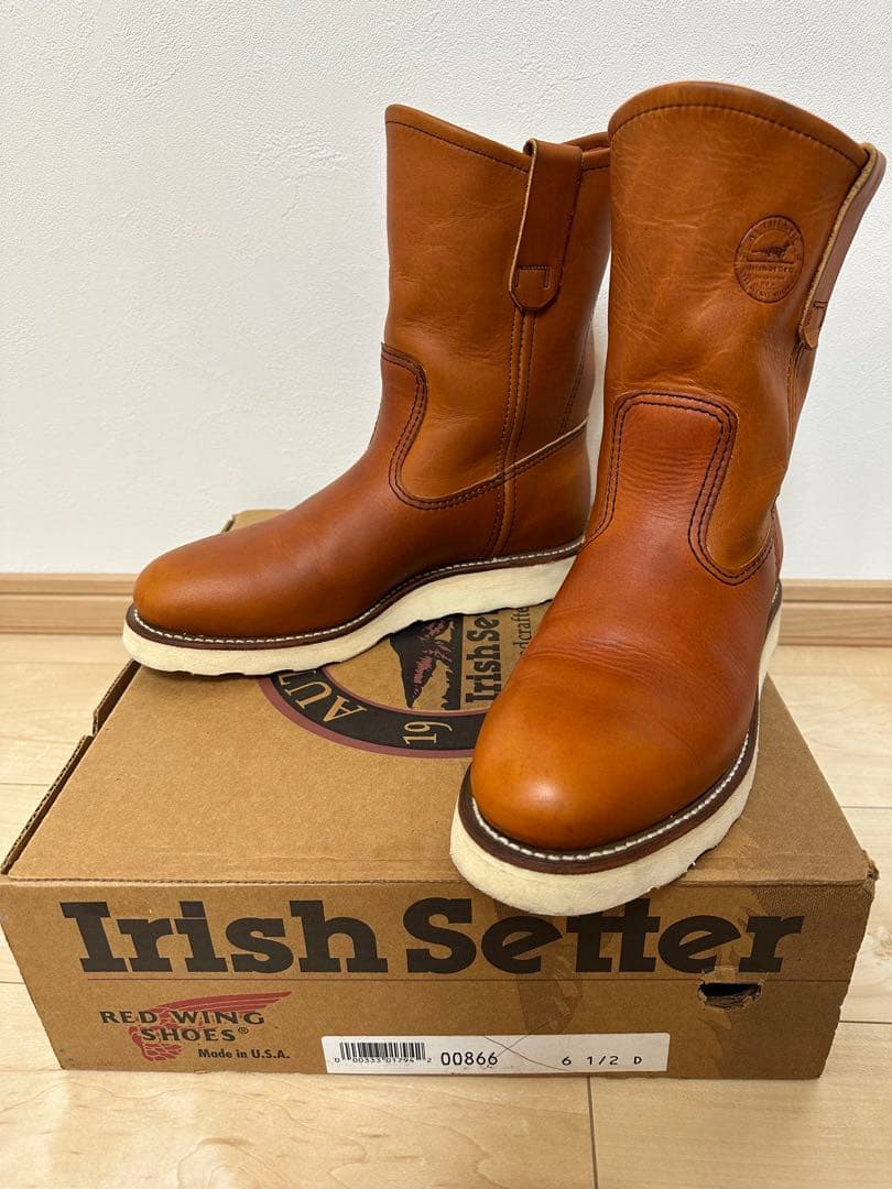 レッドウィング 866 ペコス 97年 犬刻印 6.5d