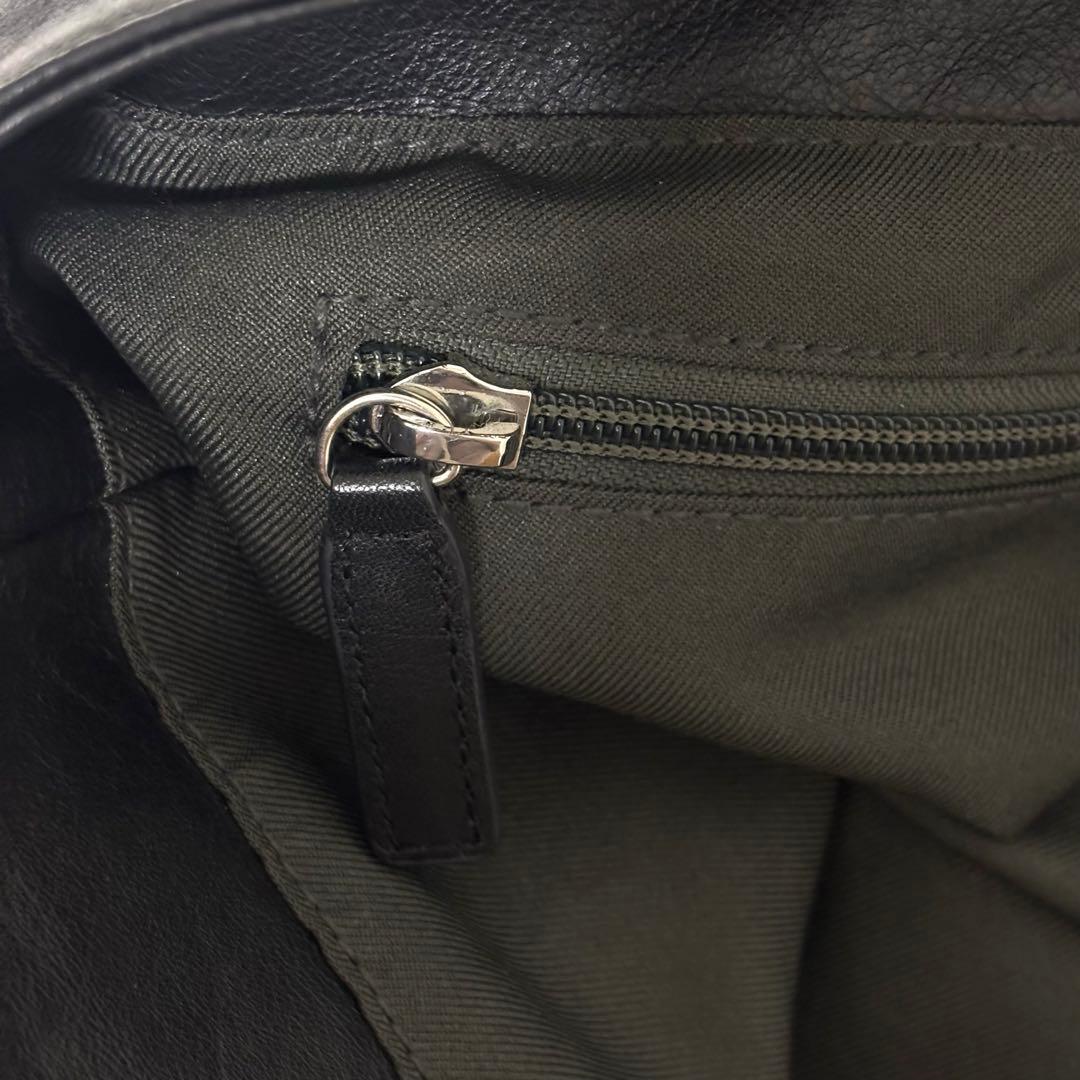 ear PAPILLONNER ワイドテープ トートバッグ L 黒