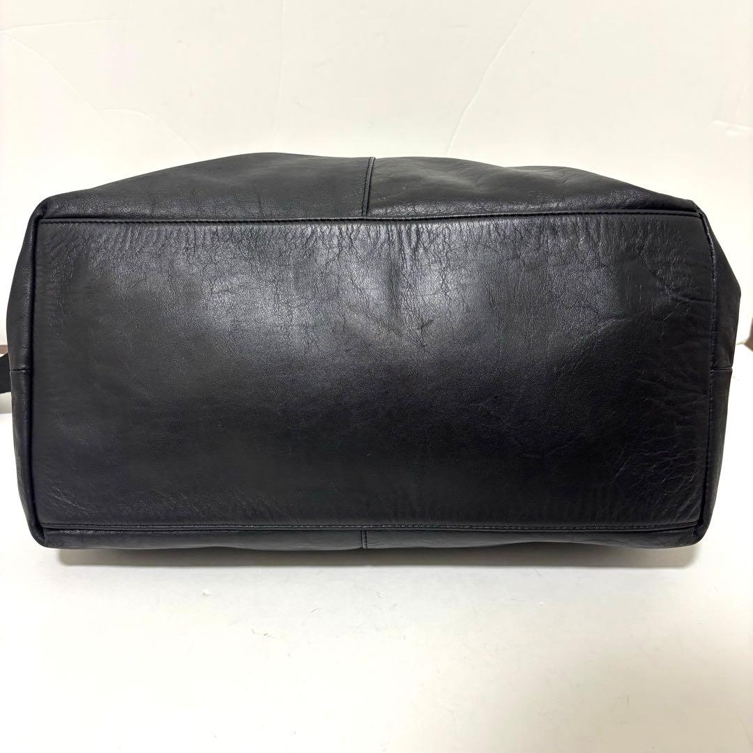 ear PAPILLONNER ワイドテープ トートバッグ L 黒