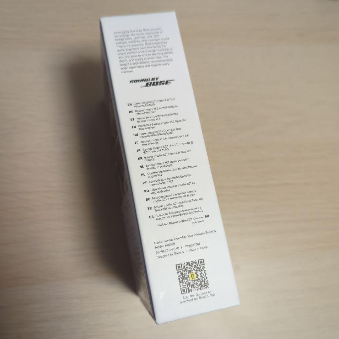 新品未開封 baseus Inspire XC1 ワイヤレスイヤホン