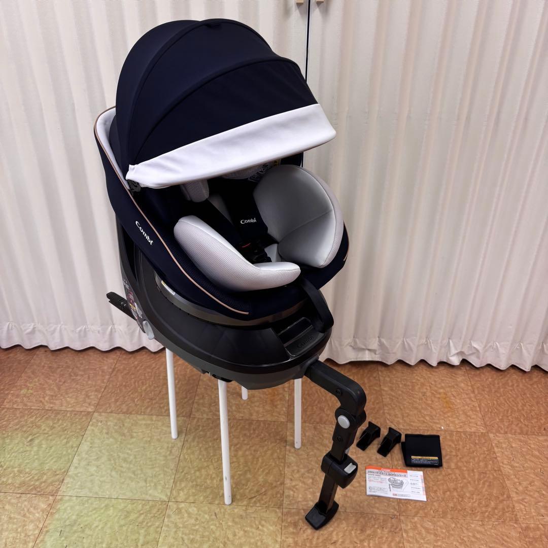 クリーニング済　☆美品☆　新生児　コンビ　クルムーヴ　ISOFIX　EG　完品