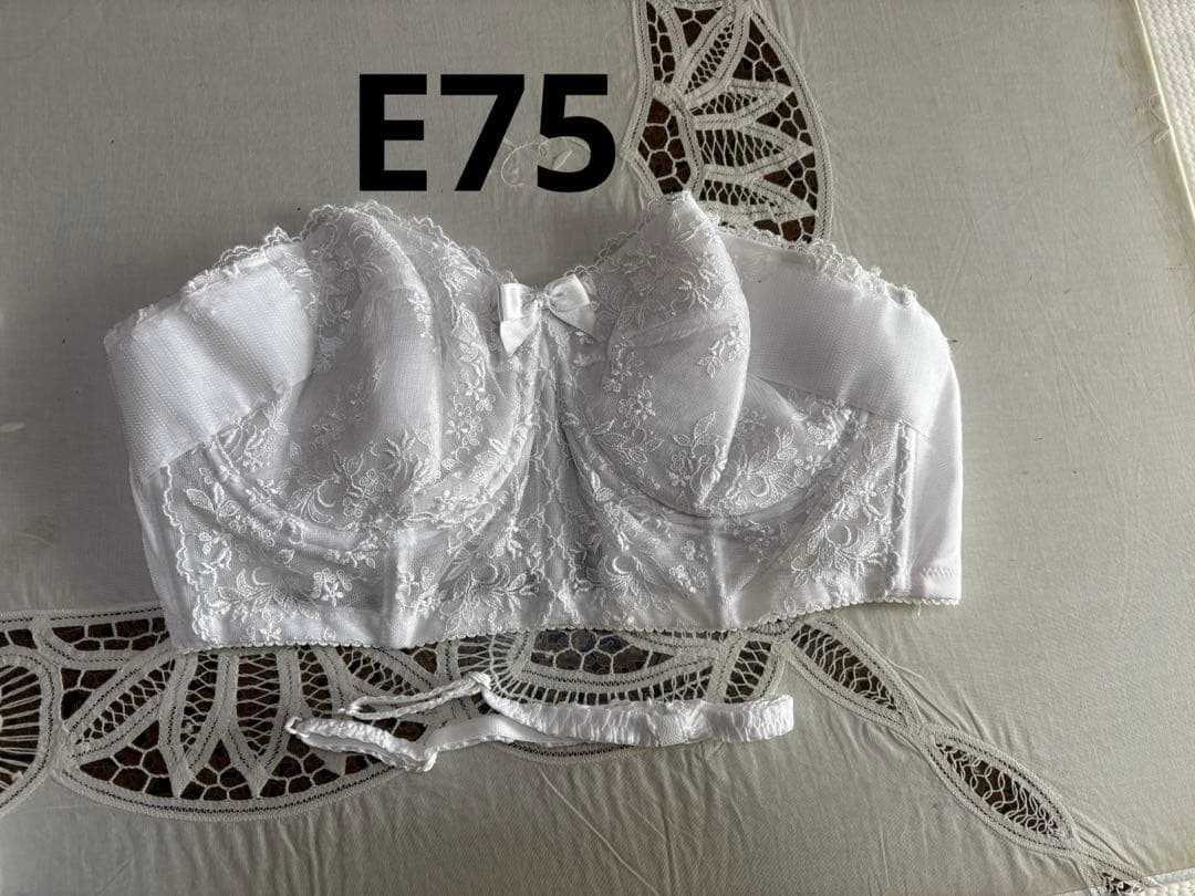 【ぼたん】セモアブライダルインナーホワイトコルセット E75