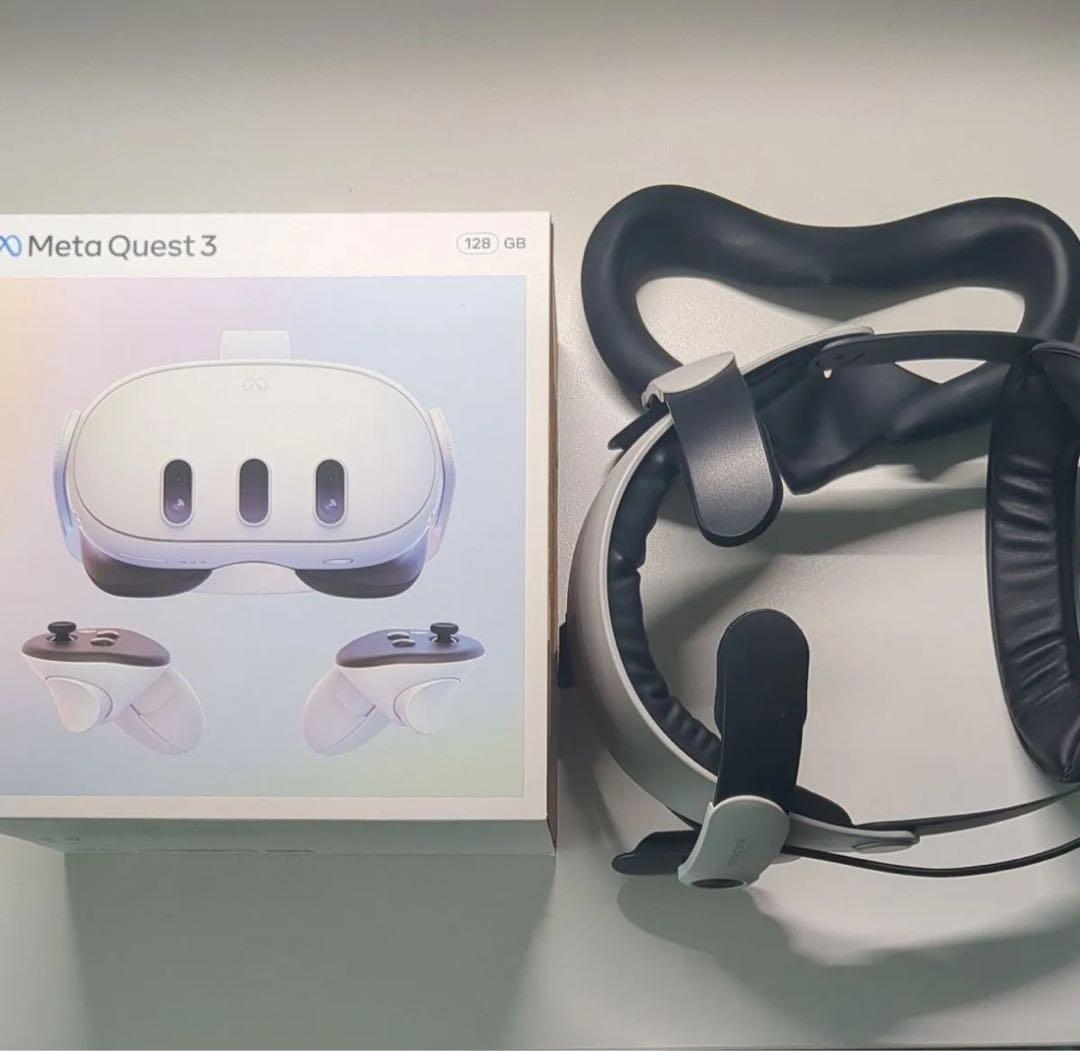  quest 3 128GB ヘッドストラップ付き