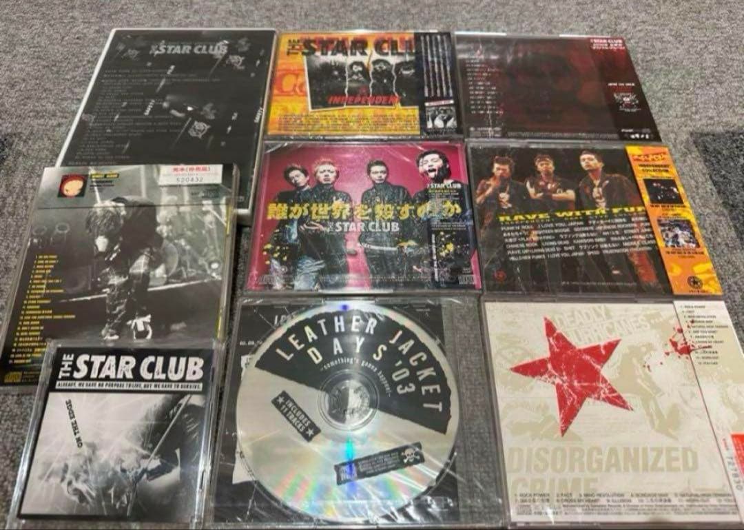 【未使用品】THE STAR CLUB スタークラブ CD DVD まとめ売り