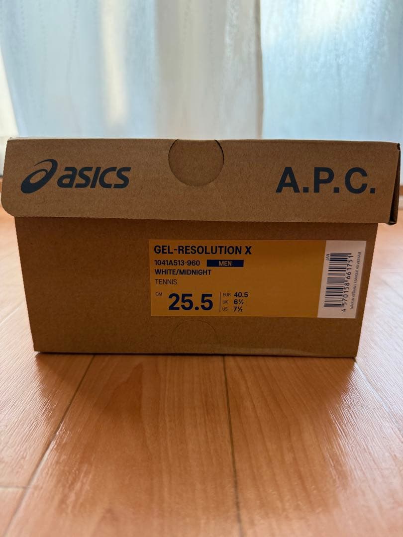 ASICS A.P.C. GEL-RESOLUTION X テニスシューズ