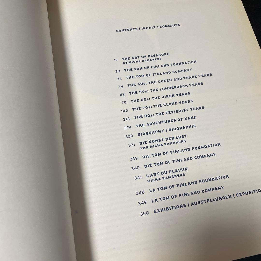 洋書 TOM OF FINLAND: THE ART OF PLEASURE