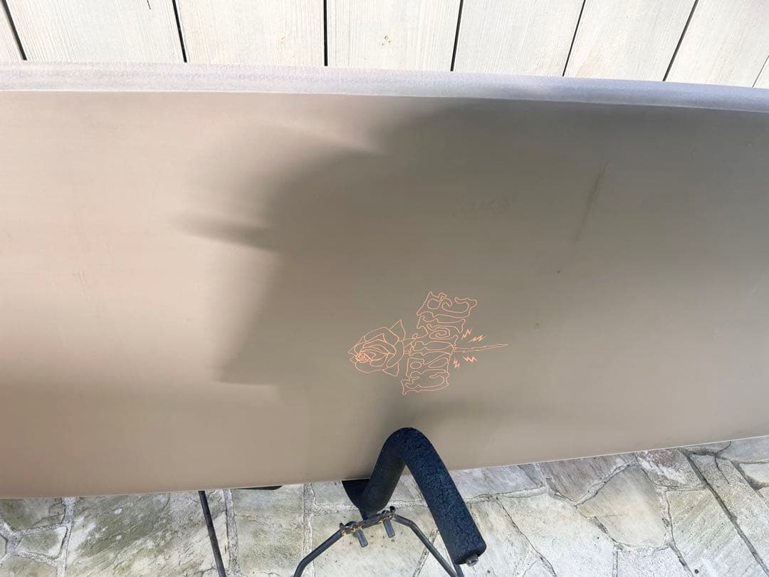 CRIMEサーフボード グライダー　11'0\" グレー