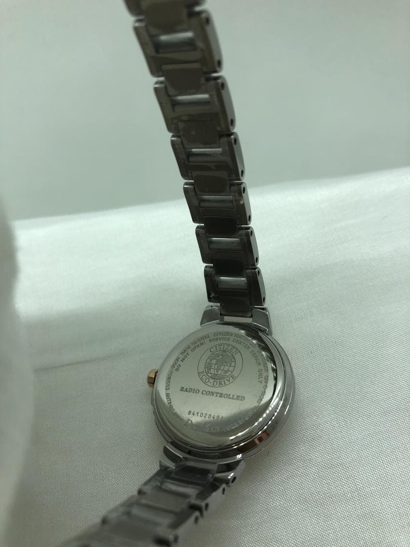 Xc クロスシー CITIZEN シチズン 電波時計 ピンクコンビカラー 未使用