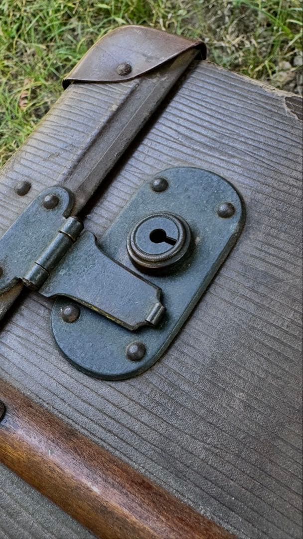 希少 アンティークヴィンテージトランク (大)