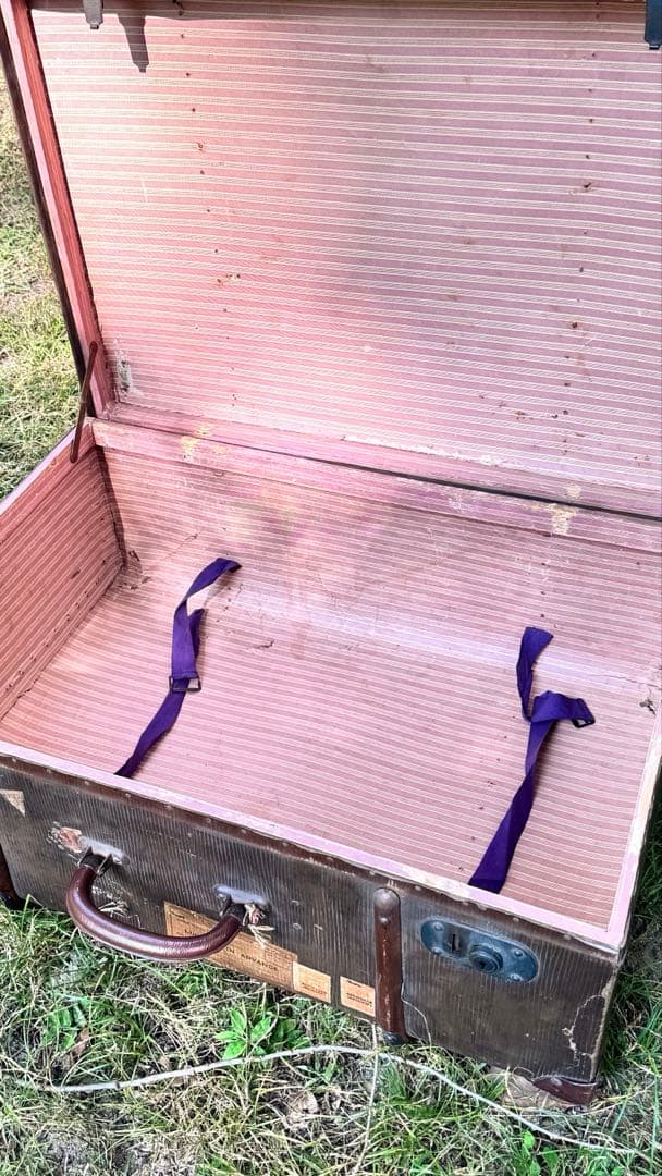 希少 アンティークヴィンテージトランク (大)