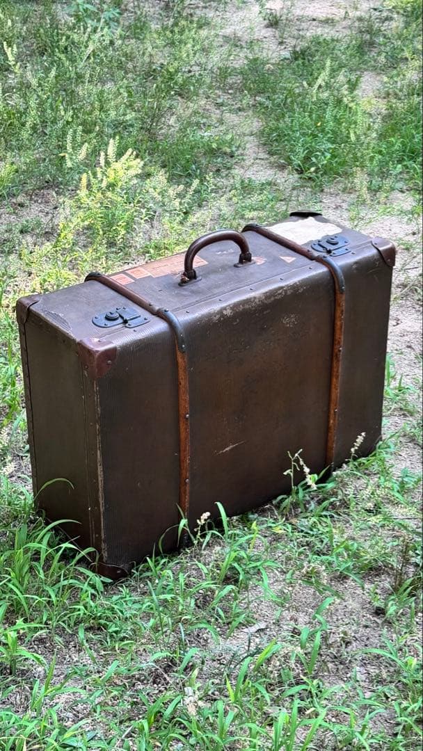 希少 アンティークヴィンテージトランク (大)