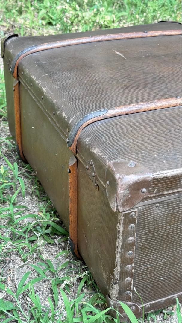希少 アンティークヴィンテージトランク (大)