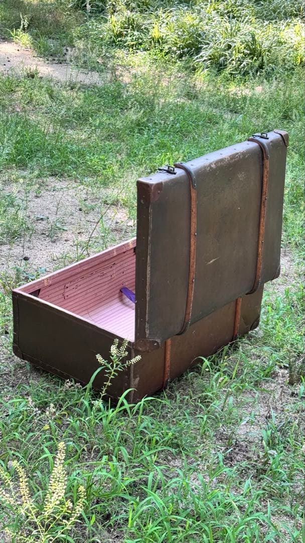 希少 アンティークヴィンテージトランク (大)