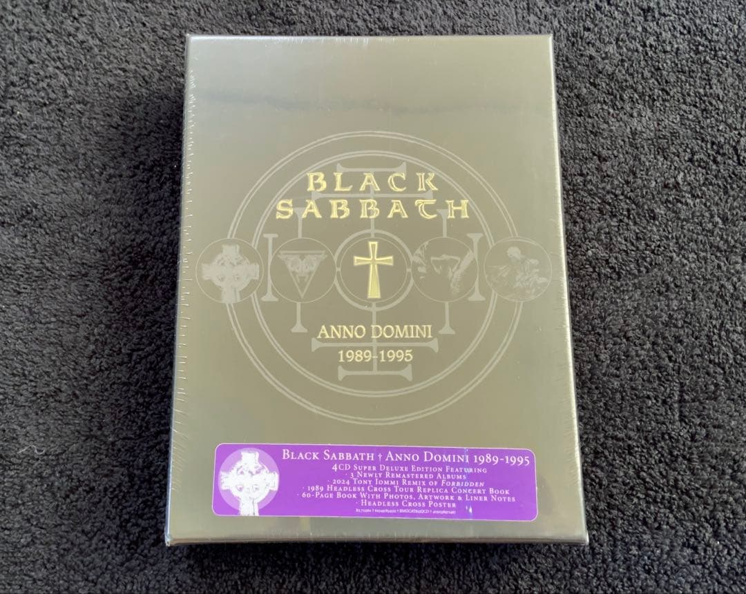 BLACK SABBATH ANNO DOMINI 4CD新品未開封