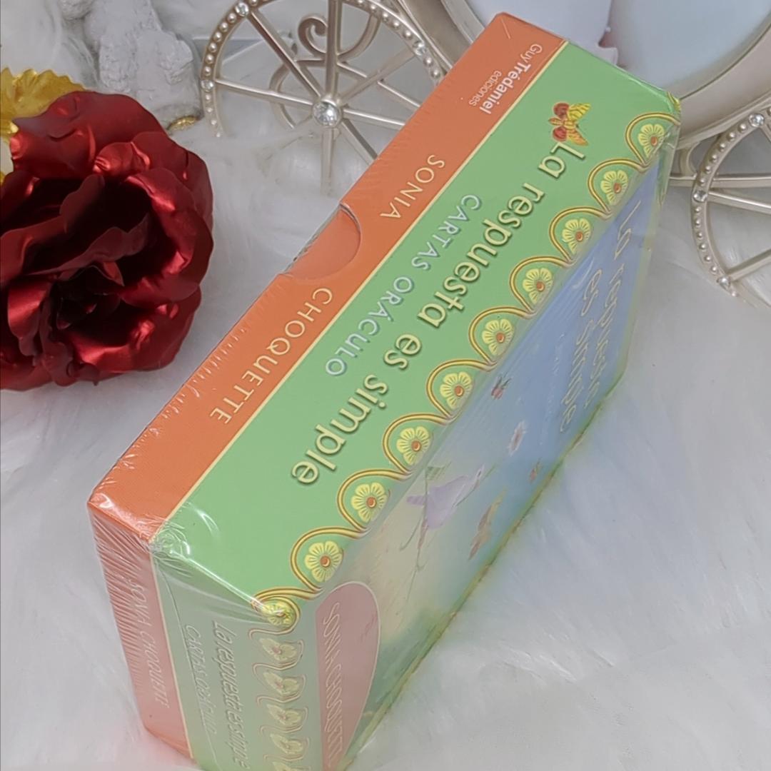 新品未使用・未開封品／スペイン語版✨絶版 アンサーイズシンプルオラクルカード