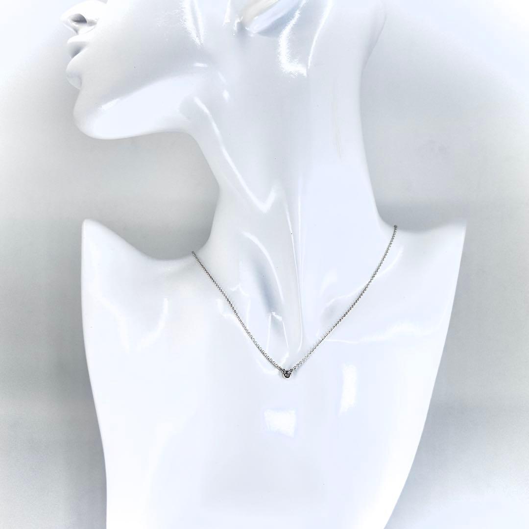 T&Co. ティファニー ダイヤモンド バイザヤード ネックレス AG 925