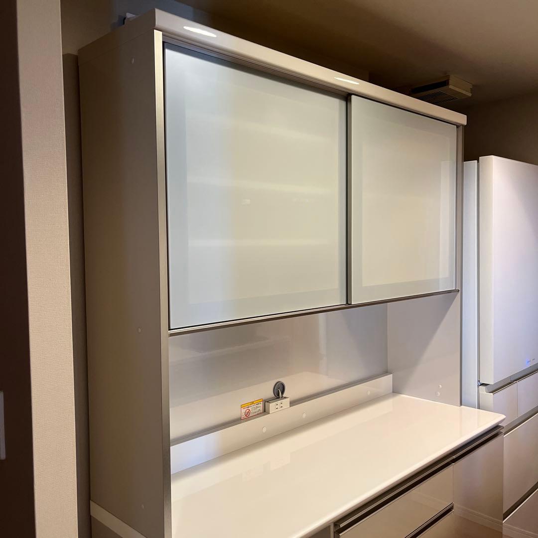 O*M様 パモウナ　キッチンボード　カップボード　食器棚　140 送料込