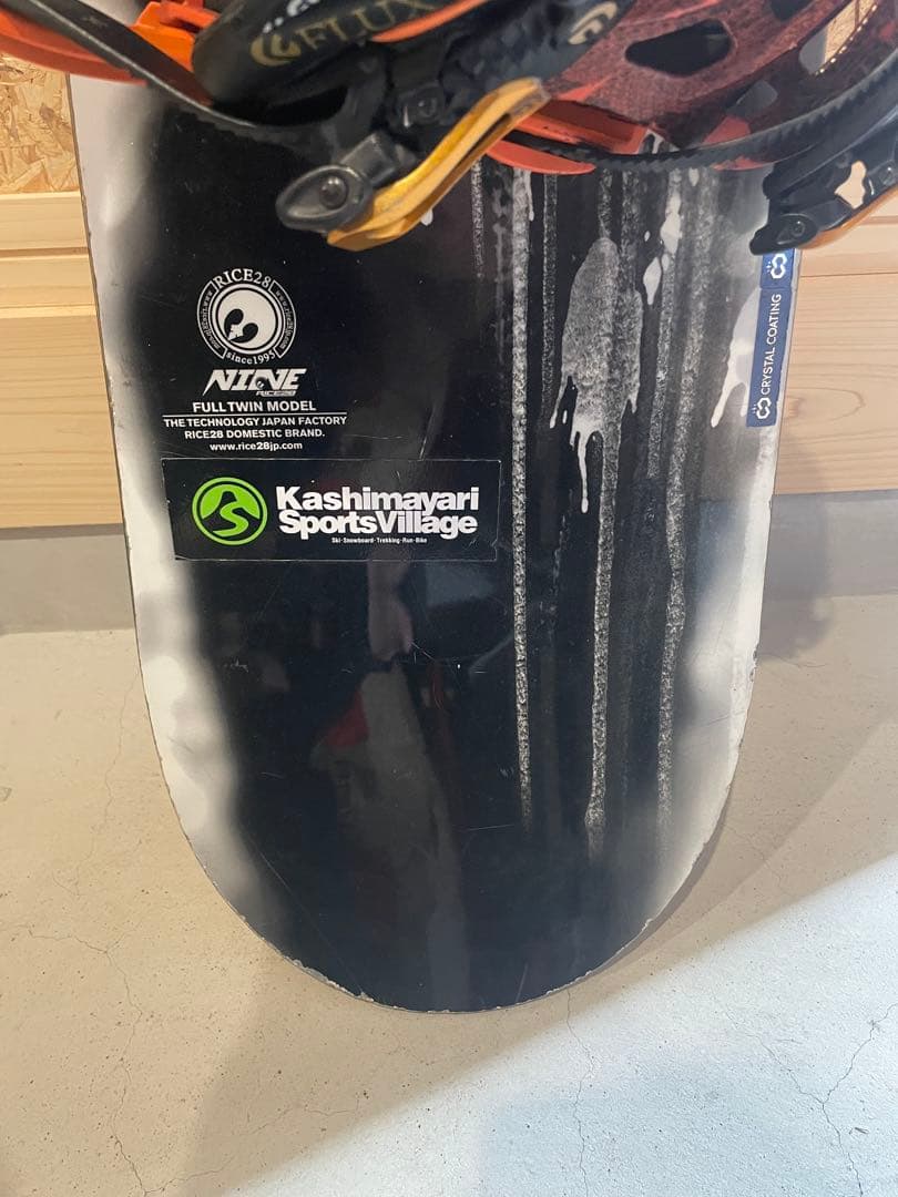 RICE28 RT9 152㎝　スノーボード　板　ビンディングセット