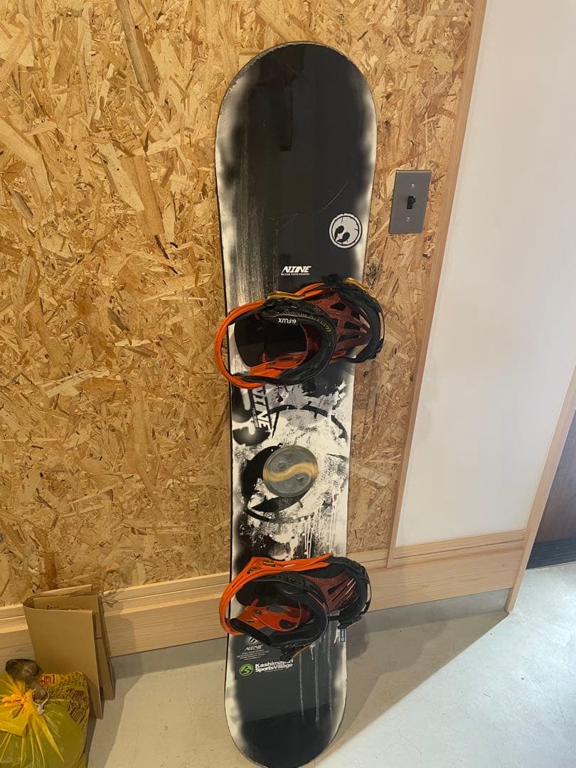 RICE28 RT9 152㎝　スノーボード　板　ビンディングセット