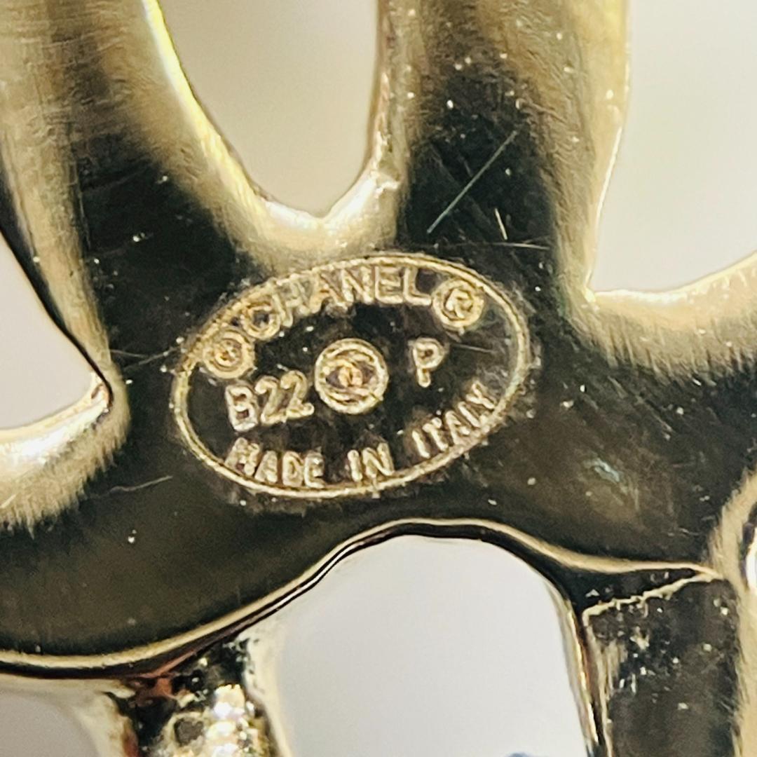 W12-038 CHANEL シャネル チェーン ストラップ ココマーク 金金具