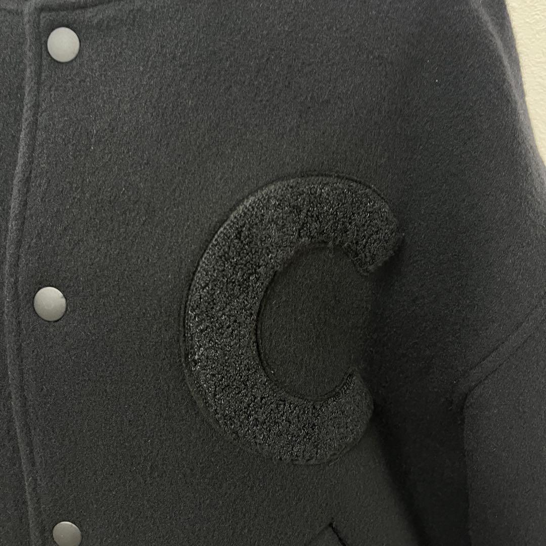 CLANE クラネ　C LOGO STADIUM JACKET 黒　スタジャン