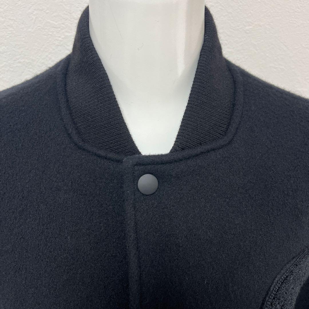 CLANE クラネ　C LOGO STADIUM JACKET 黒　スタジャン