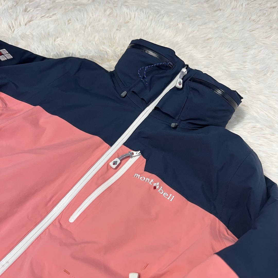 美品　mont-bell モンベル　シャルモパーカ　スノーウェア　登山　スキー