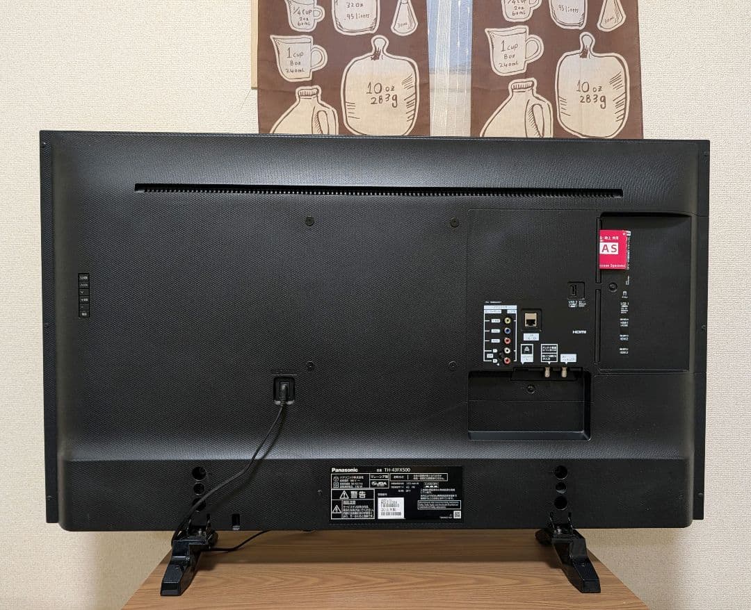 Panasonic 43型 4K液晶テレビ