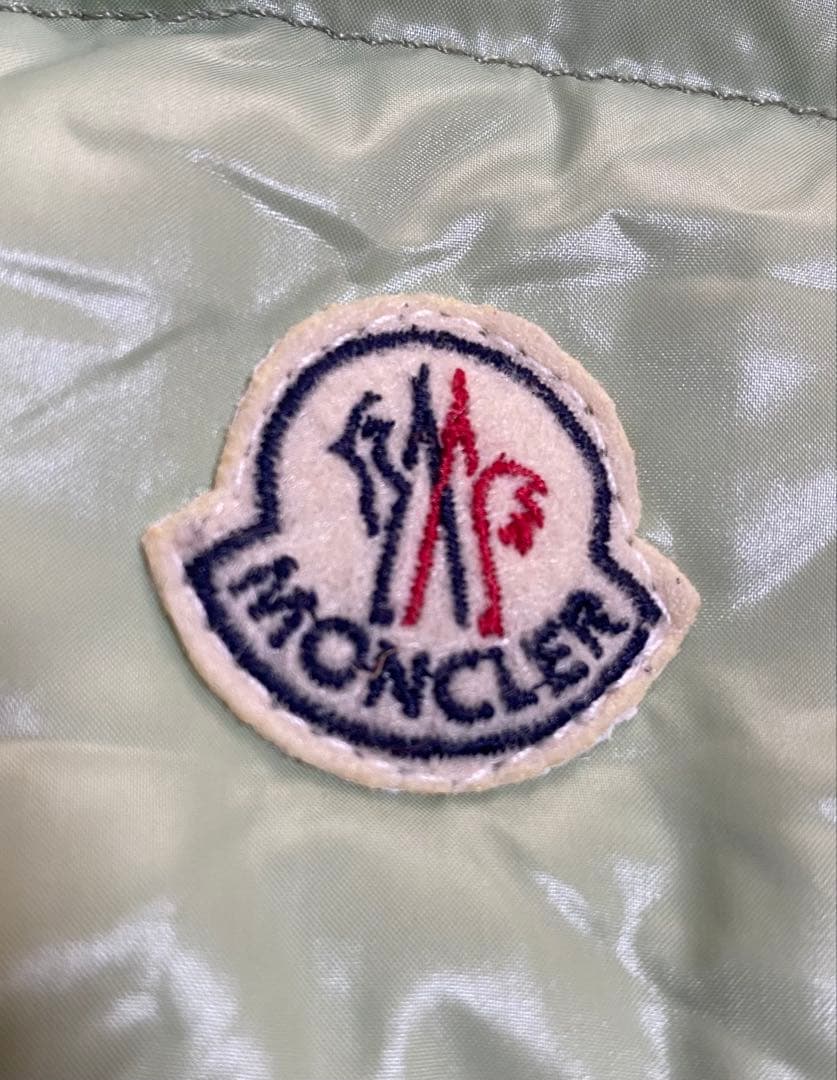 値下げ！MONCLER モンクレール 春色ミントグリーン ベスト