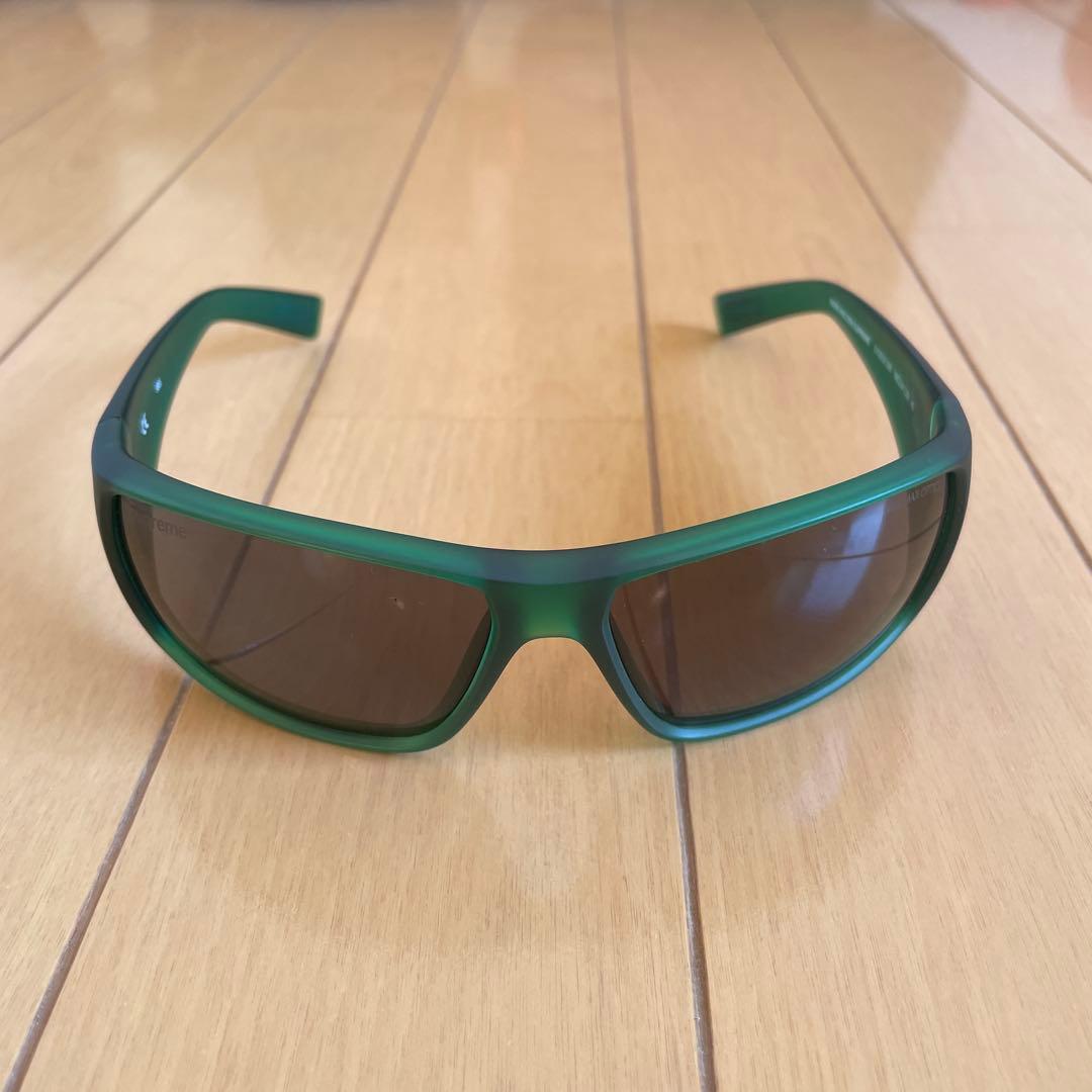 極美品✨大特価！Nike Supreme グリーンサングラス