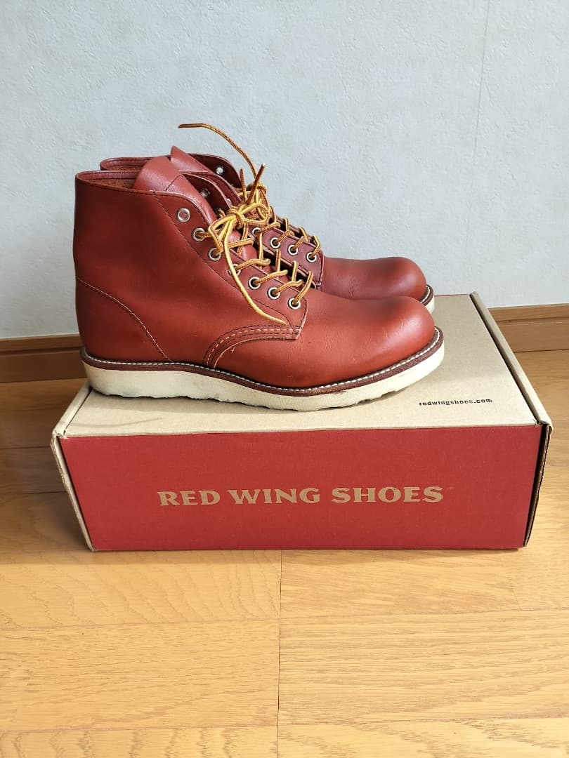 RED WING レッドウイング8166　オロラセット「ポーテージ」US８　箱付