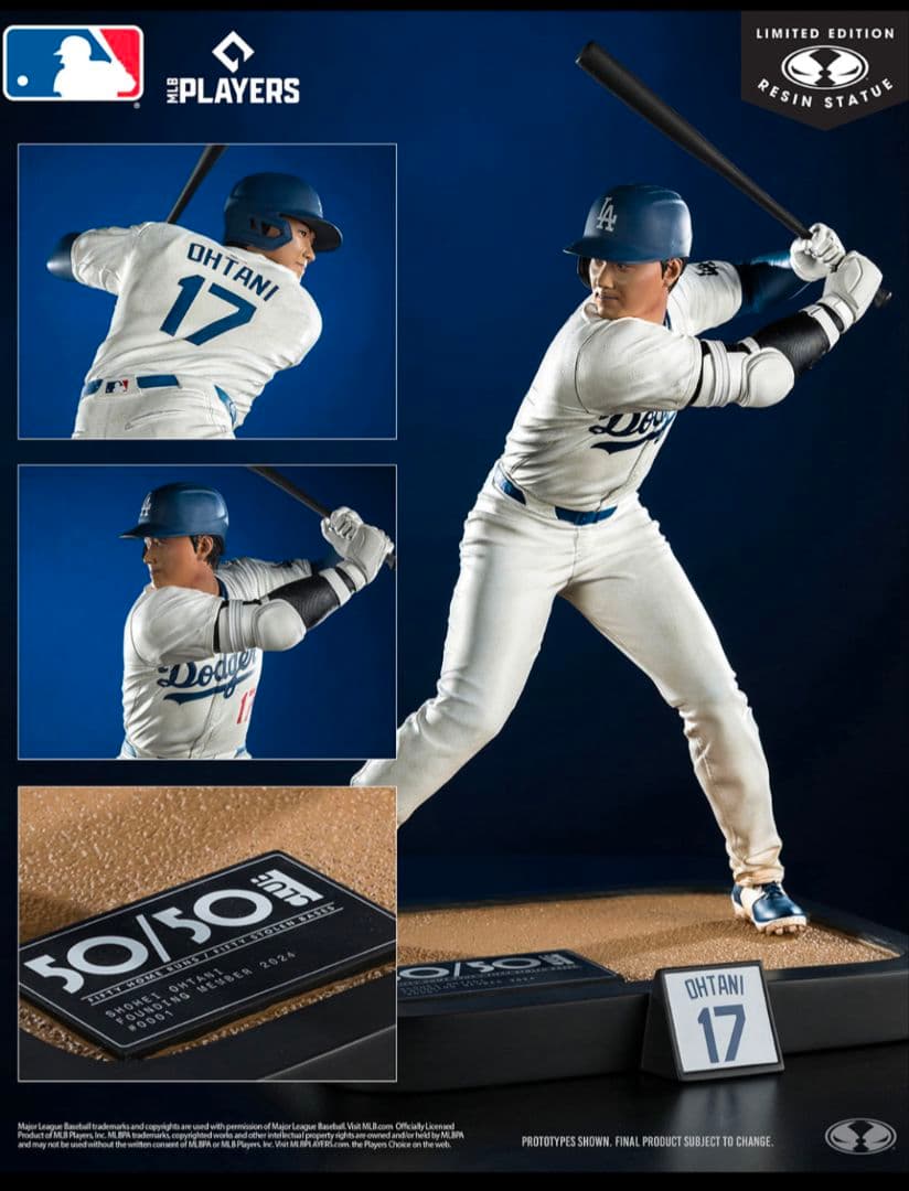 大谷翔平　リアルフィギュア　1/6スケール　高さ32cm 〜新品未開封〜　限定品