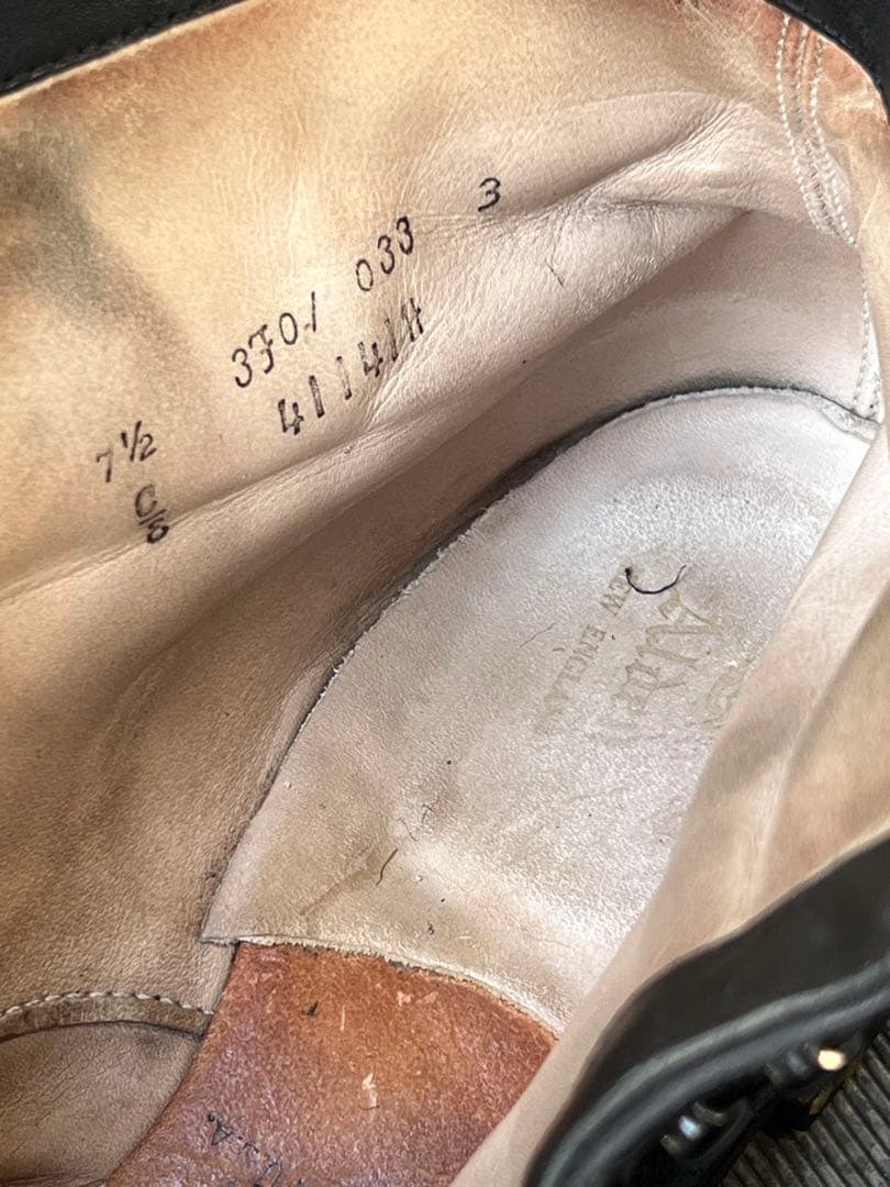 ALDEN オールデン アナトミカ 別注モディファイド ブーツ7ハーフAlden