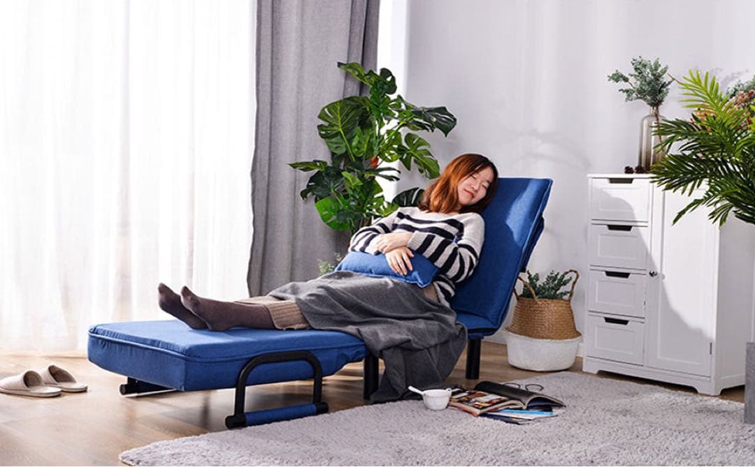 ソファベッド ソファーベッド 一人用 折りたたみ 座椅子3WAY 幅65cm