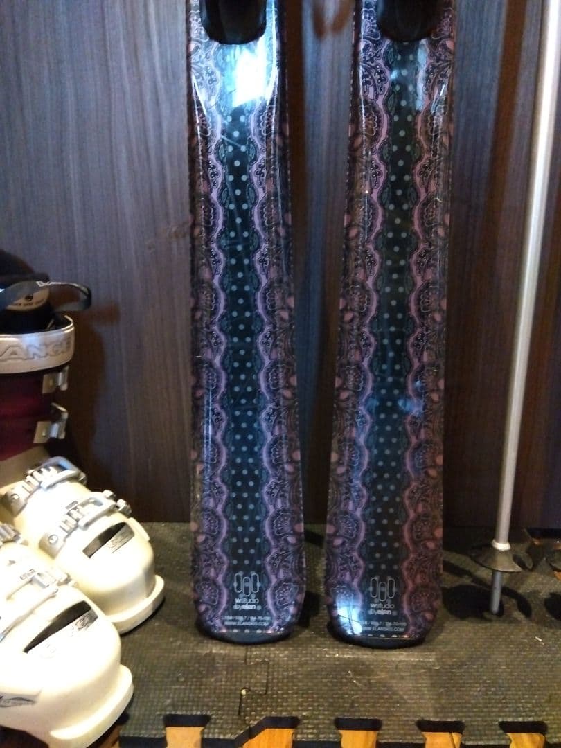 【ハイエンド】ELAN/レディース用/スキーセット/メンテ・WAX済み✔