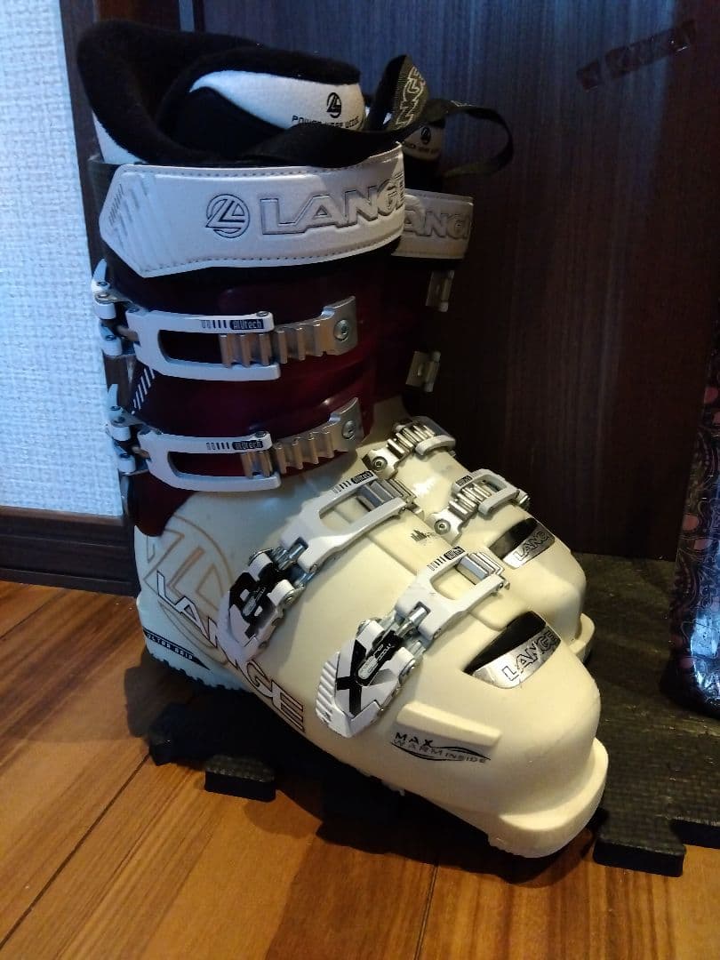 【ハイエンド】ELAN/レディース用/スキーセット/メンテ・WAX済み✔