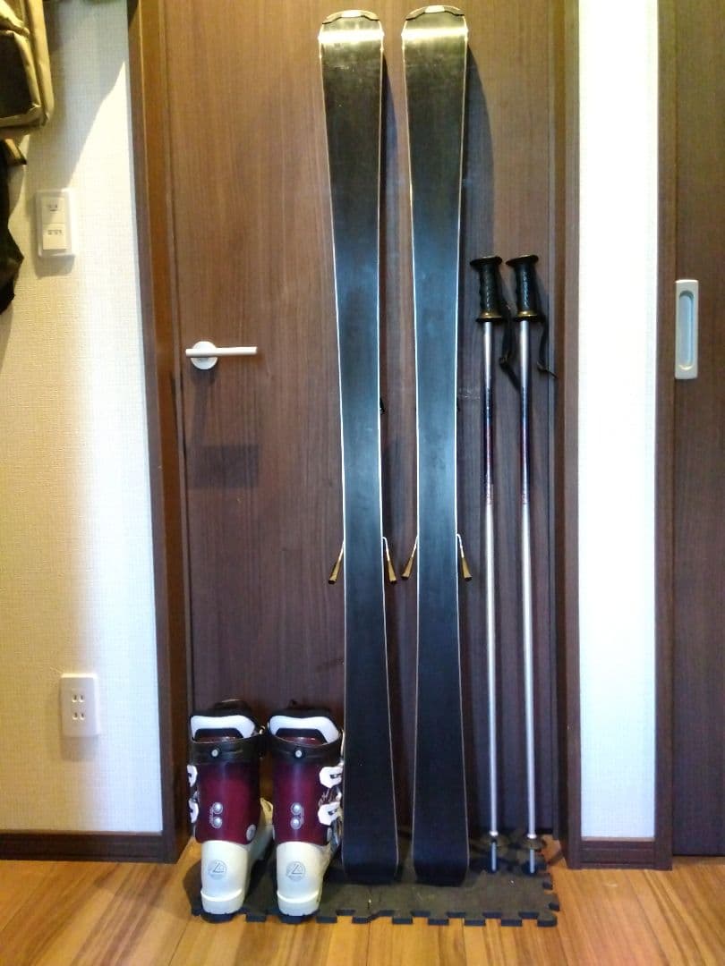 【ハイエンド】ELAN/レディース用/スキーセット/メンテ・WAX済み✔