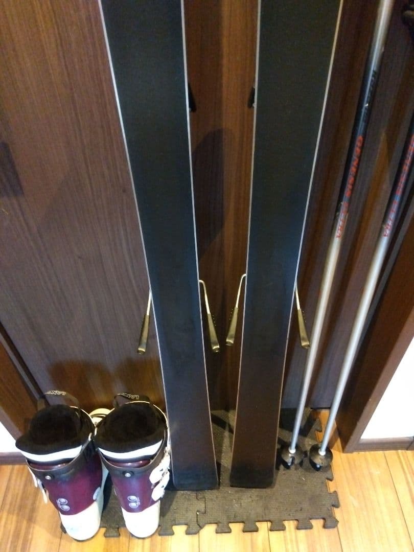 【ハイエンド】ELAN/レディース用/スキーセット/メンテ・WAX済み✔