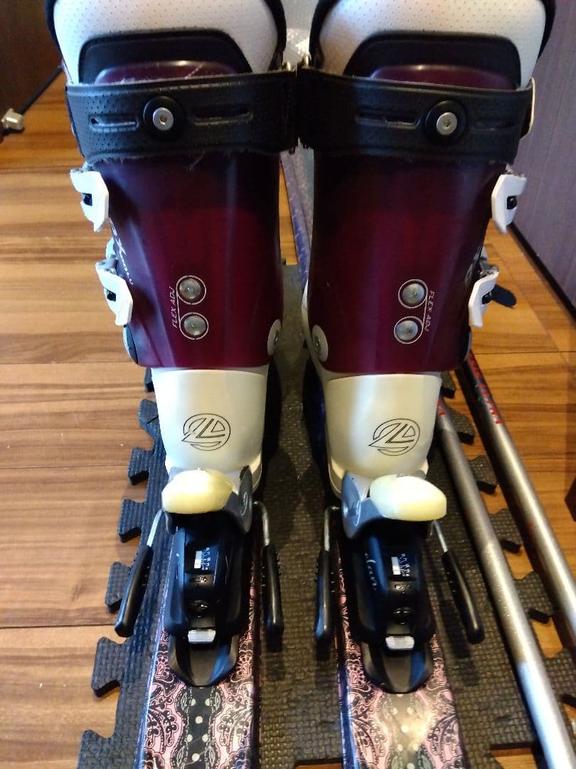 【ハイエンド】ELAN/レディース用/スキーセット/メンテ・WAX済み✔