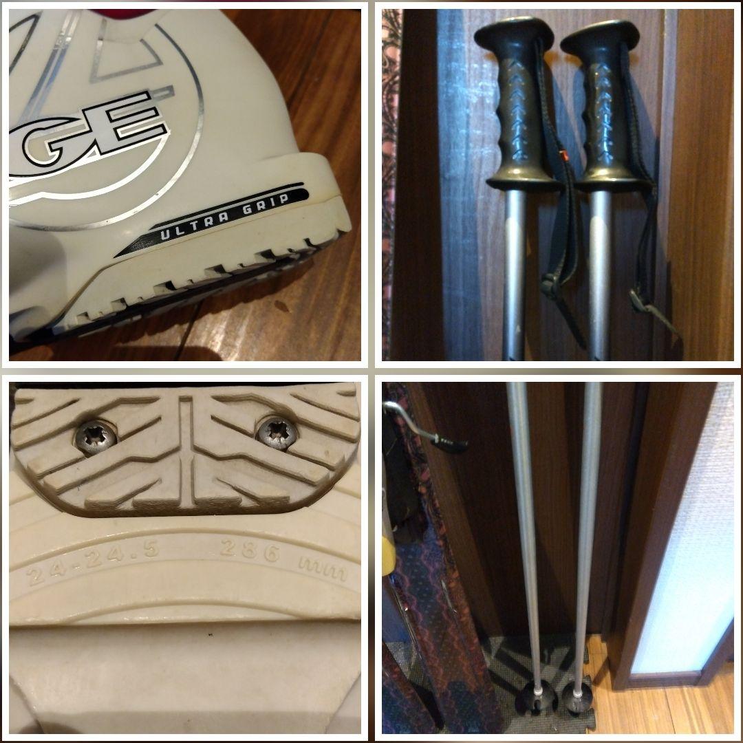 【ハイエンド】ELAN/レディース用/スキーセット/メンテ・WAX済み✔